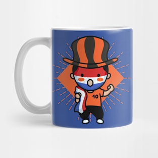 Cute Holland Football Fan // Netherlands Soccer Supporter Kawaii Cute Fan Mug